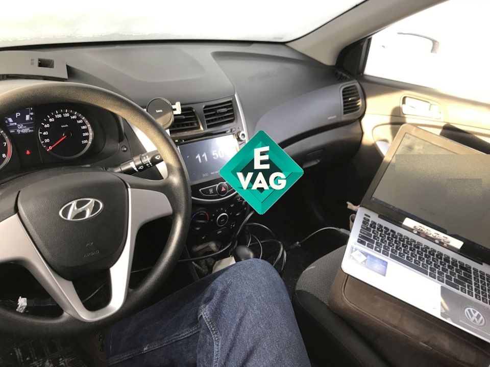 Hyundai Solaris 1.4 АКПП \"2011. Удаление катализатора физически ...