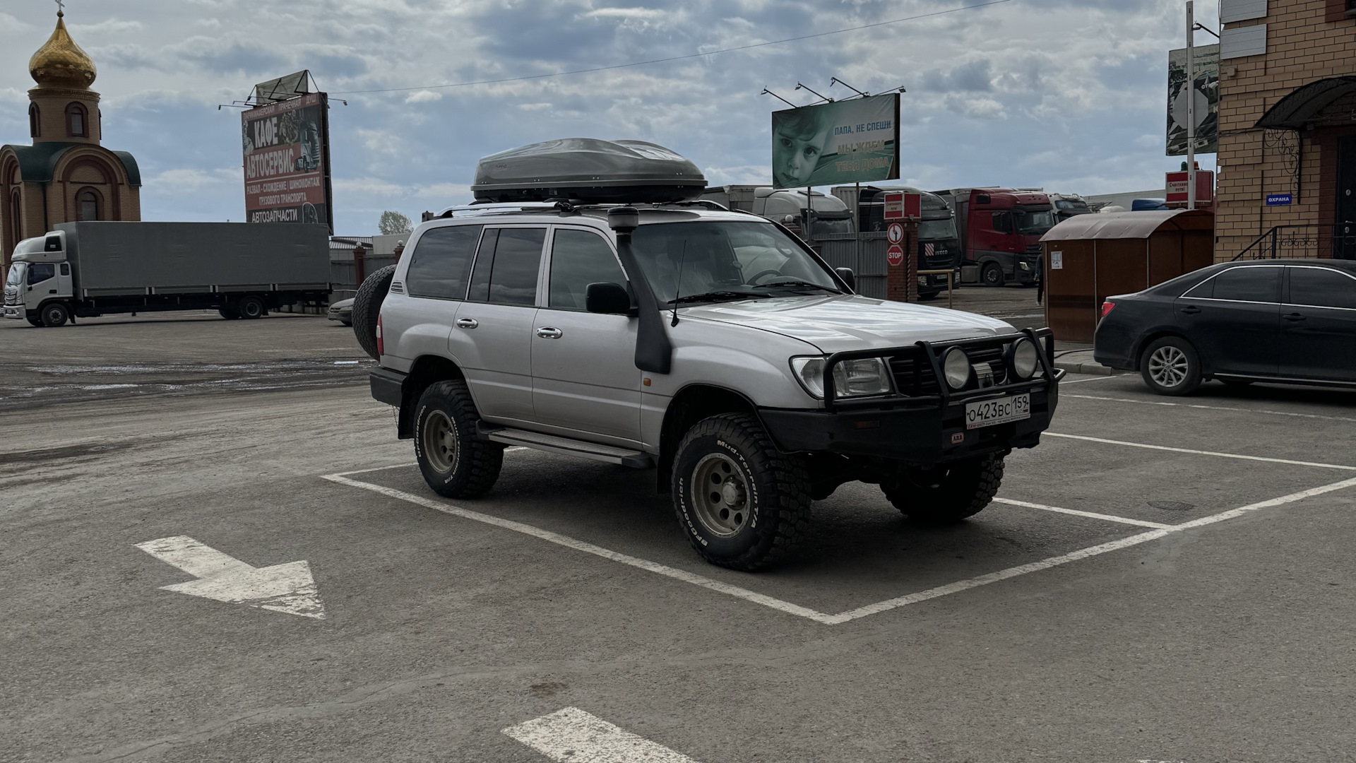 Toyota Land Cruiser 100 4.2 дизельный 2004 | на DRIVE2