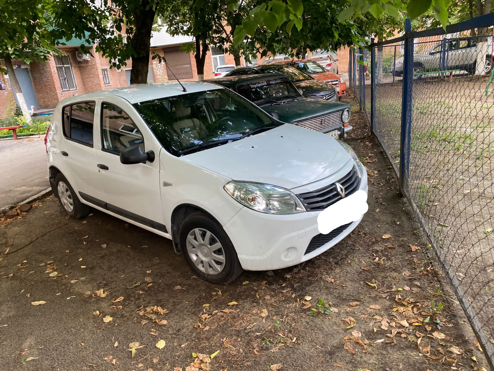 Замена Зелёнке — Renault Sandero 1G, 1,4 л, 2010 года | покупка машины |  DRIVE2