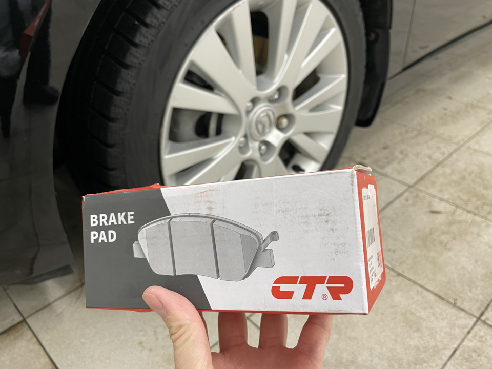 Тормозные колодки CTR — Mazda 6 (2G) GH, 1,8 л, 2009 года | расходники ...
