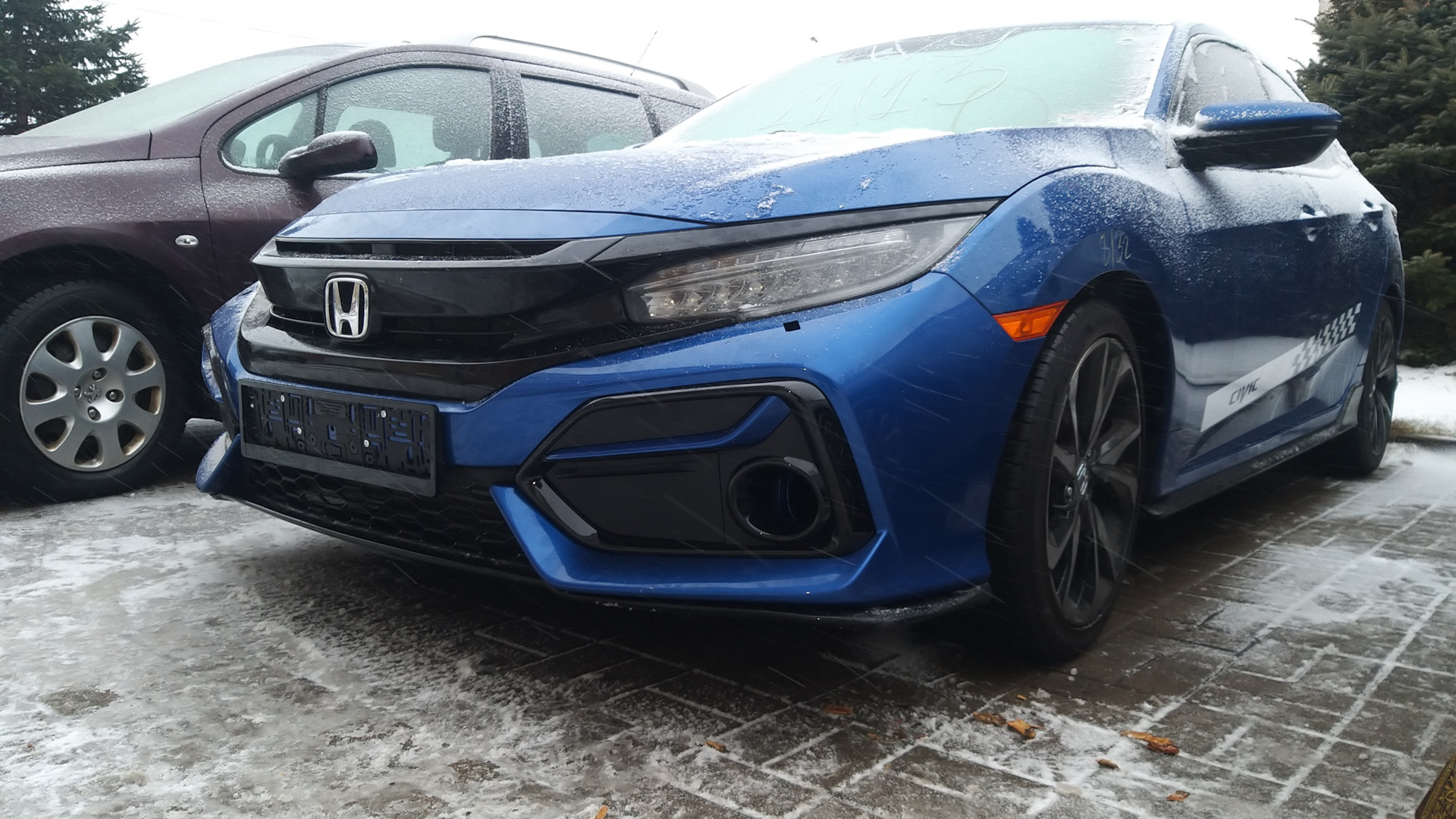 Honda Civic 5D (10G) 1.5 бензиновый 2018 | Стрелка на DRIVE2