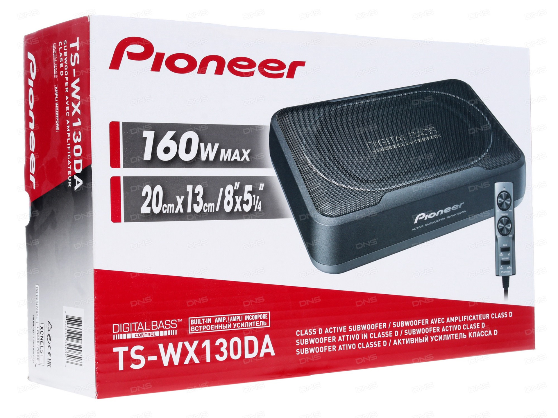 Сабвуфер под сиденье Pioneer TS-WX130DA — KIA Rio (3G), 1,6 л, 2013 года |  автозвук | DRIVE2