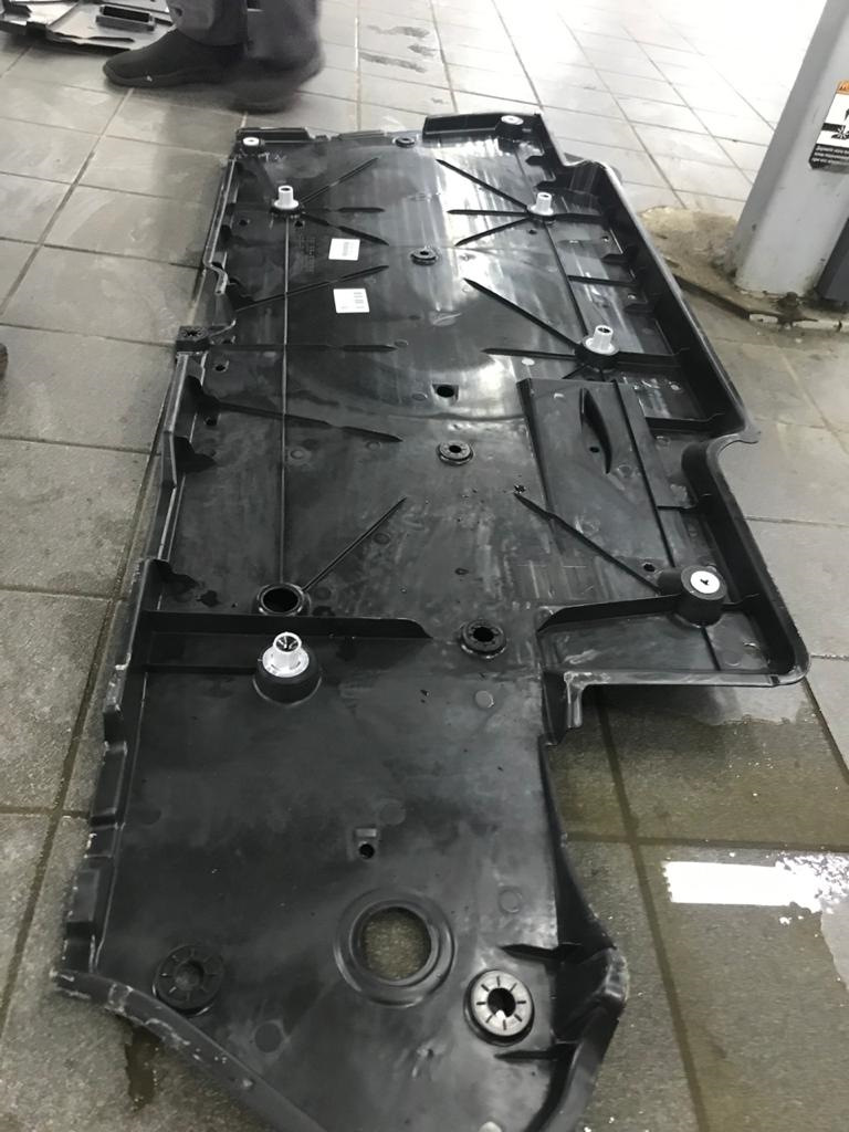 Сamry 70 пластиковая защита днища — приобретение и установка — Toyota ...