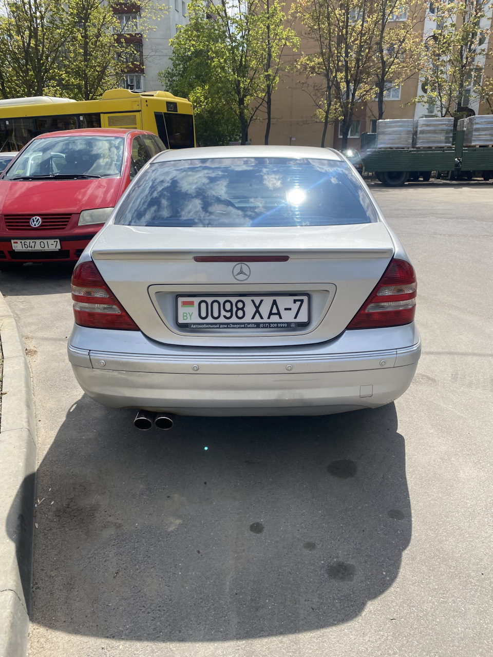 Глушитель! скорее всего часть 1)) — Mercedes-Benz C-class (W203), 2,5 л,  2006 года | поломка | DRIVE2