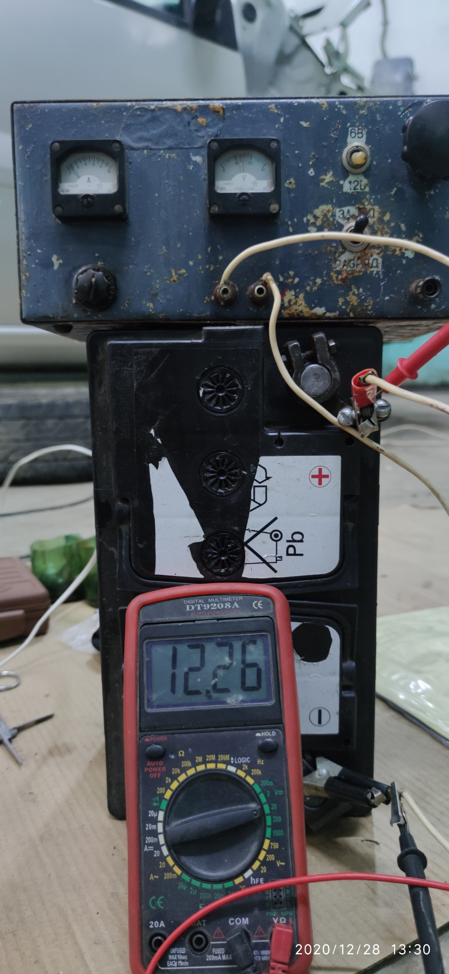 Профилактика аккумулятора🔋 VARTA AGM silver dynamic — Citroen Jumpy (2G ...