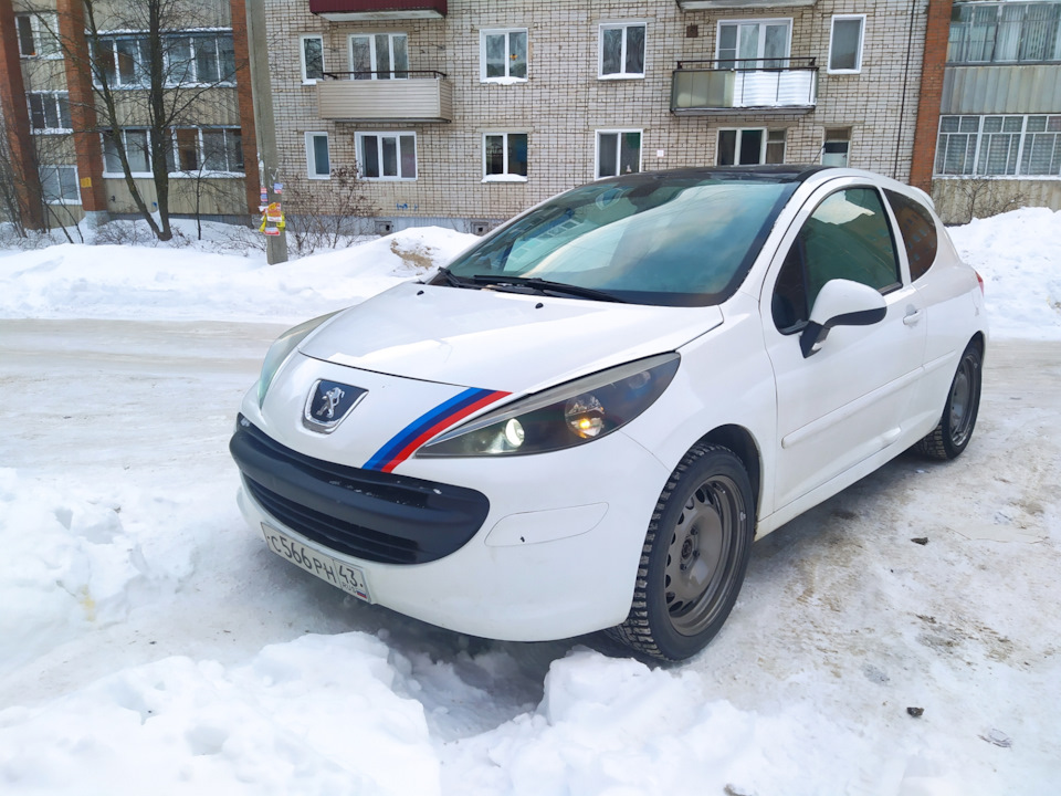 Штампы р17 — Peugeot 207 RC, 1,6 л., 2008 года | колёсные диски | DRIVE2