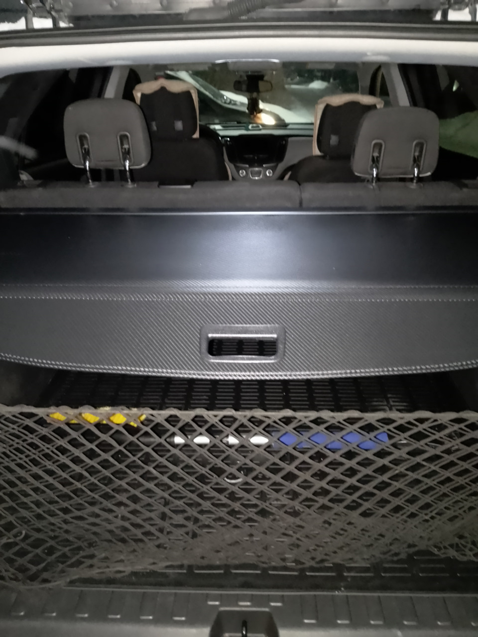 Шторка в багажник — Chevrolet Equinox (3G), 1,5 л, 2019 года ...