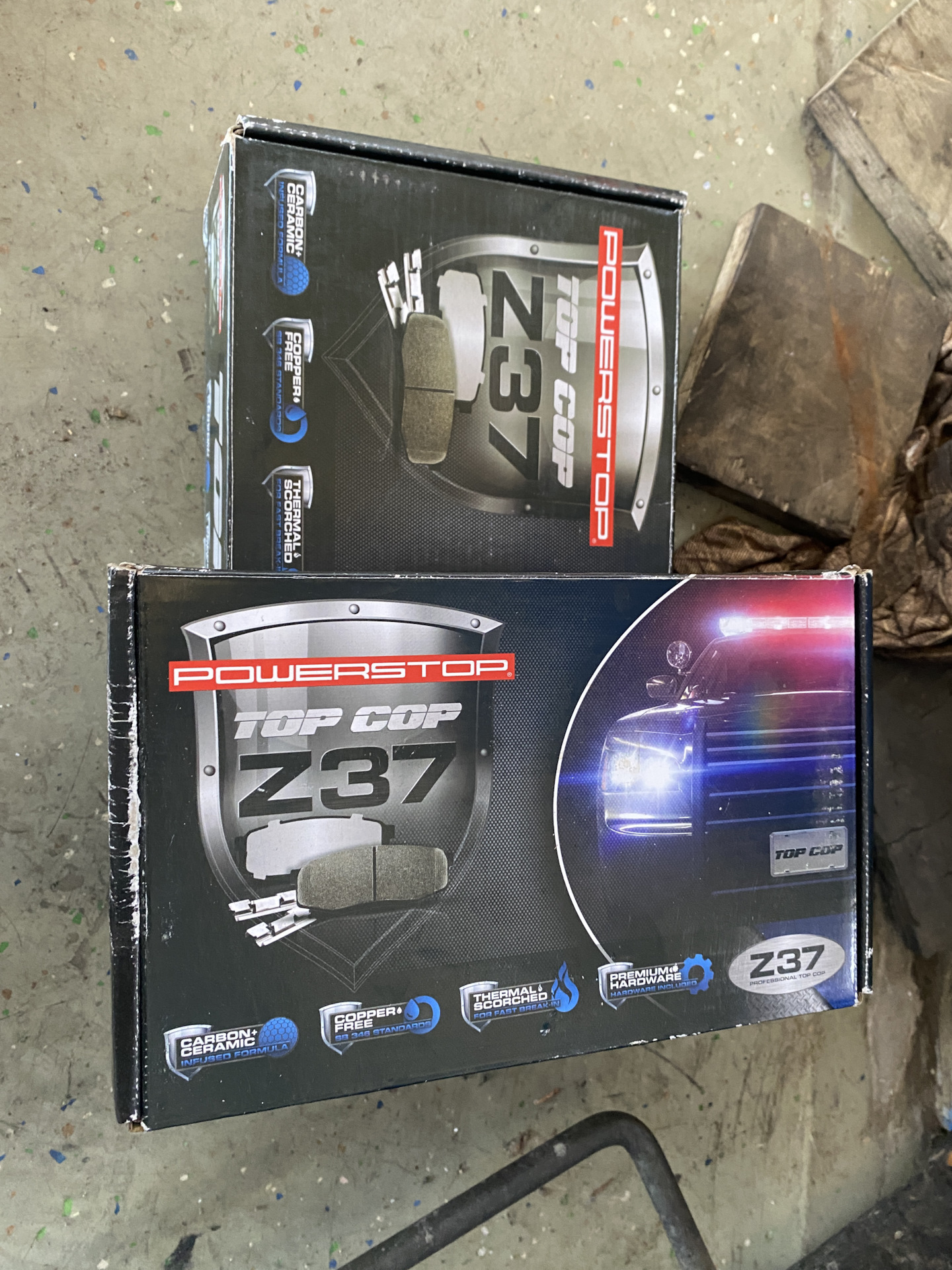 #111 Проточка дисков и колодки PowerStop — Dodge Challenger, 5,7 л ...