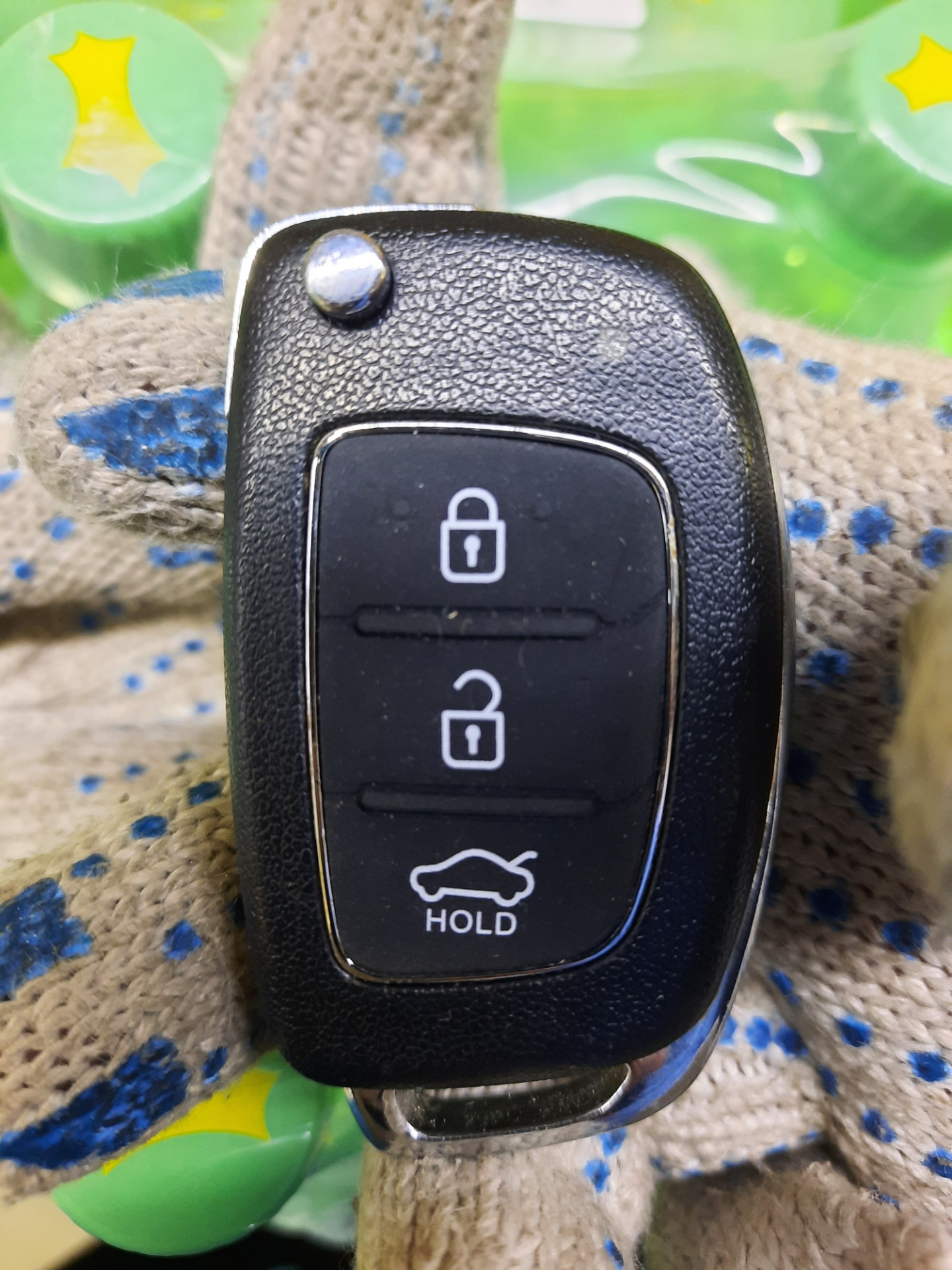 Новые кнопки на ключ☺ — Hyundai Solaris, 1,6 л, 2014 года | поломка ...
