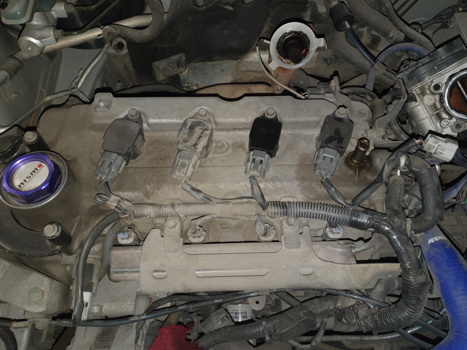 Сгорела катушка зажигания. — Nissan Bluebird Sylphy (G11), 1,5 л, 2005 ...