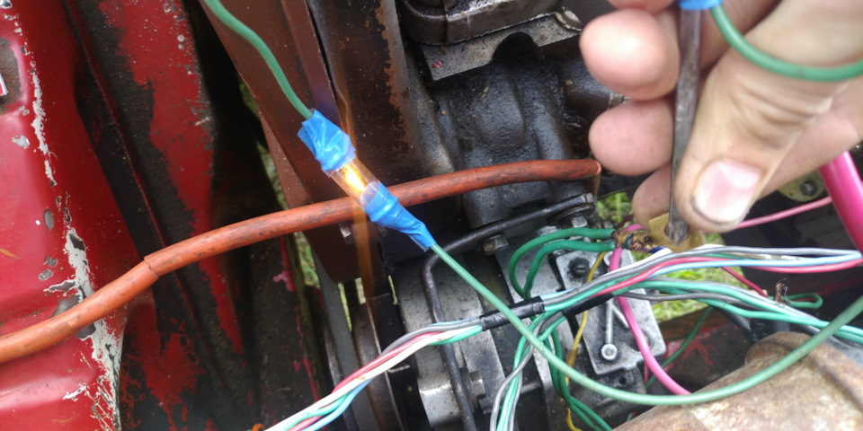 Ремон электропроводки ЗАЗ 110216. (Без опыта) — ЗАЗ 1102, 1,1 л, 1993 ...