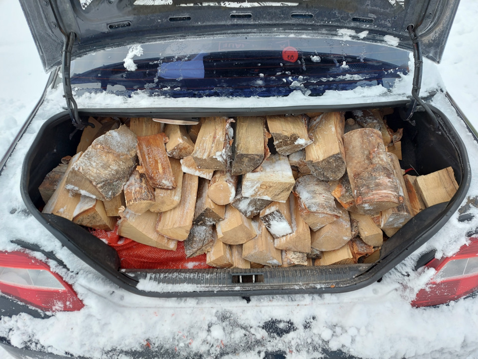 Сколько в нексию влазит дров?)) — Daewoo Nexia (N150), 1,6 л, 2008 года ...