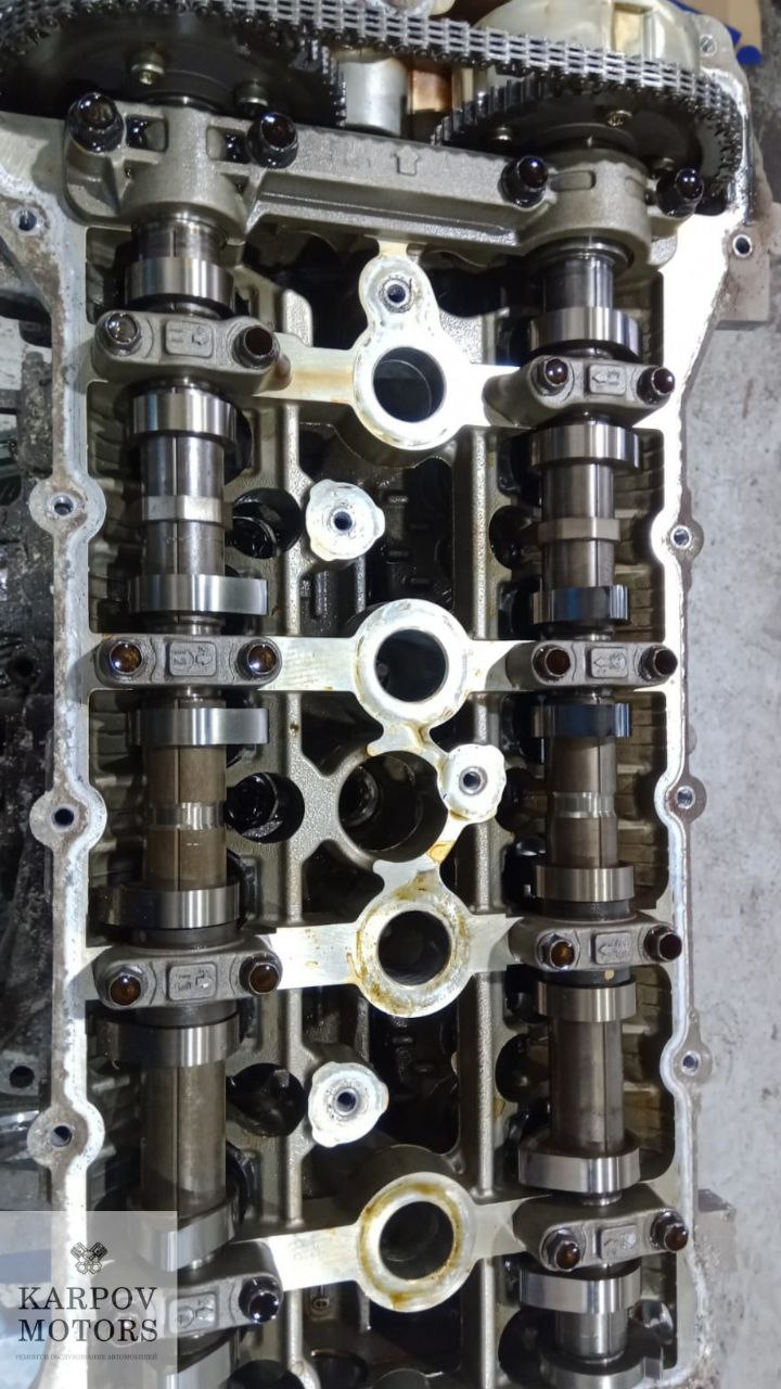 Пробило блок Hyundai Santa fe 2010 года 2.4 G4KE пробег 204000 км ...