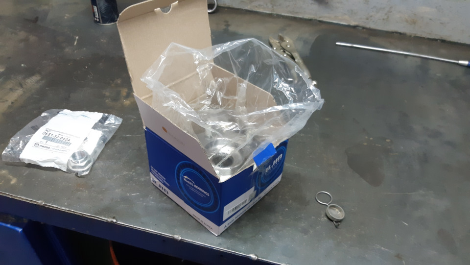 Замена передней ступицы на iljin — Mazda CX-5 (1G), 2 л, 2012 года ...