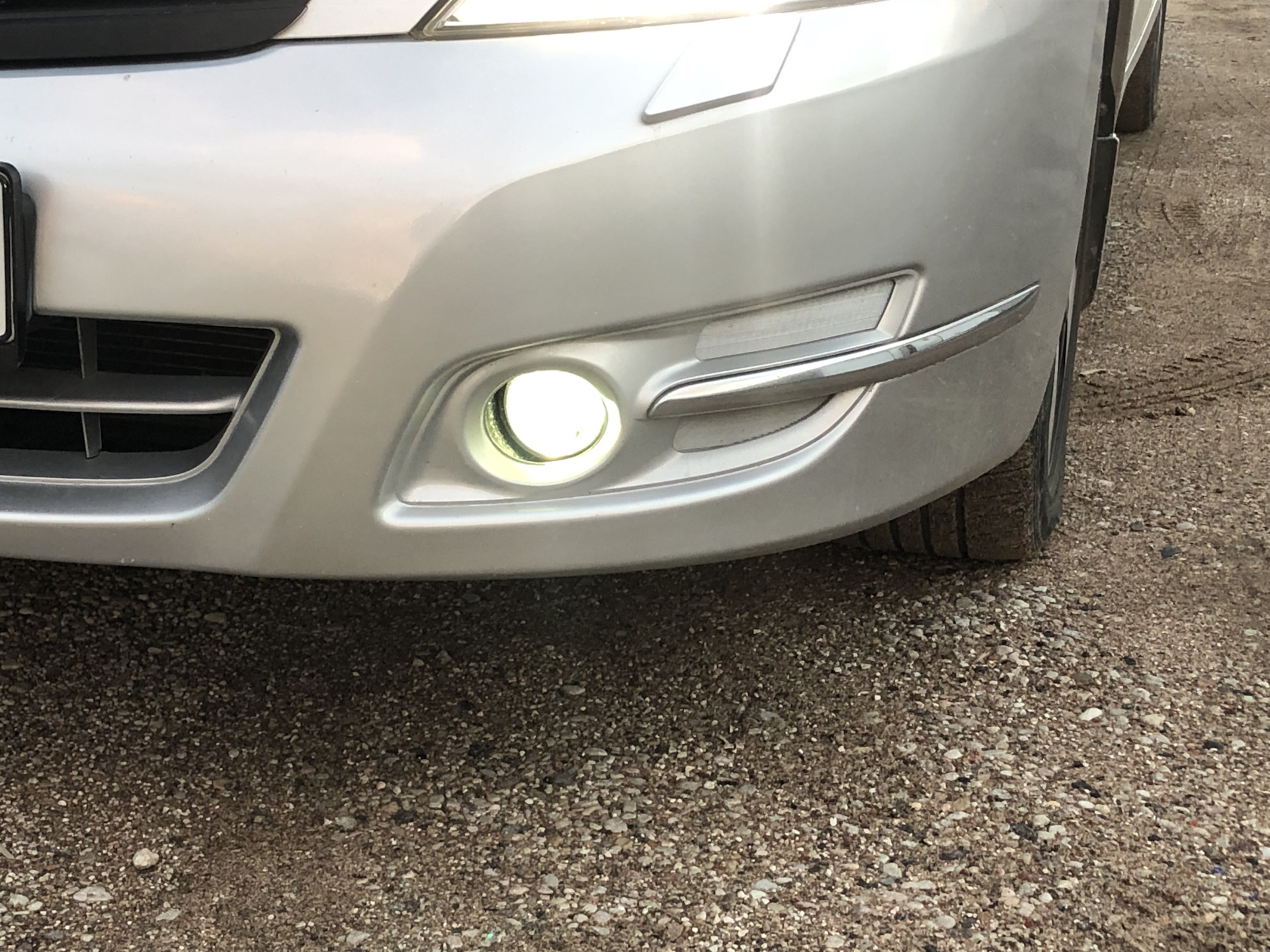 Линзы в туманки — Nissan Teana (J32), 2,5 л, 2008 года | аксессуары ...