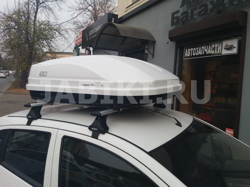 Городской малыш Chevrolet Spark / автобокс ED Magnum 350 / багажник на ...