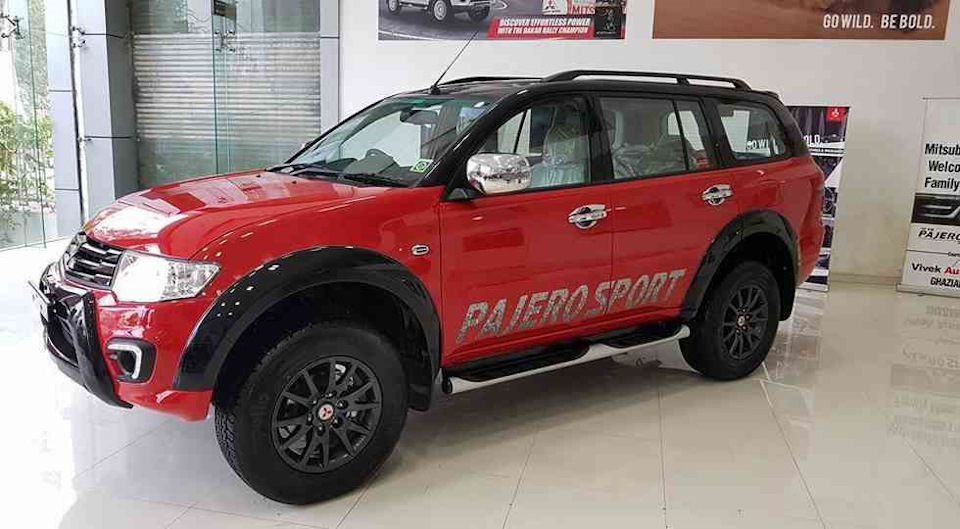 Photo from the logbook Mitsubishi Pajero Sport (2G)