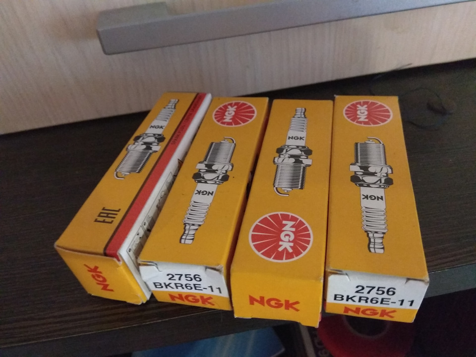 BKR6E Свеча зажигания 4856 NGK | Запчасти на DRIVE2