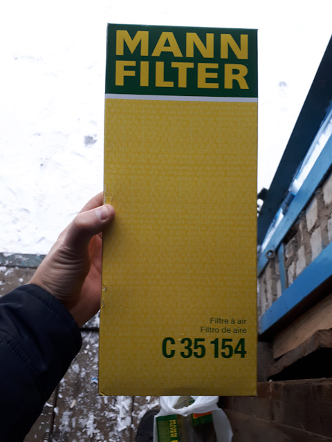 C35154 Воздушный фильтр MANN FILTER | Запчасти на DRIVE2