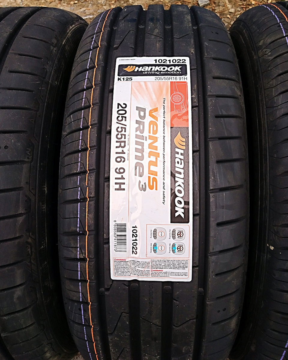 Hankook 205 55 R16 91h Купить