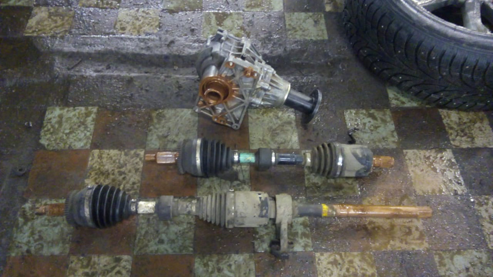 Ремонт полного привода и замена раздатки Хендай Санта Фе 3. — МАРАВТО ...