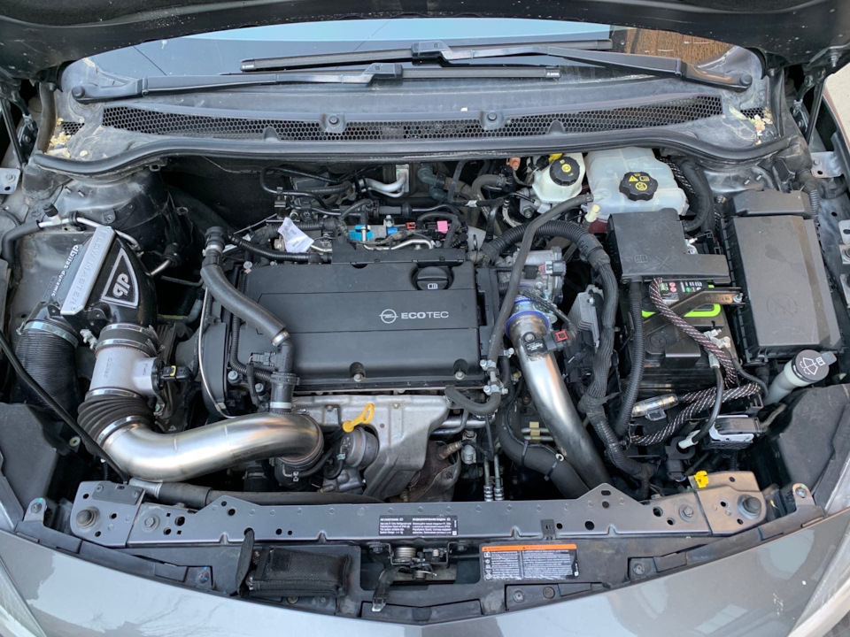 FlowMaster + Intercooler Kit dBilas — Opel Astra J, 1,6 л, 2011 года