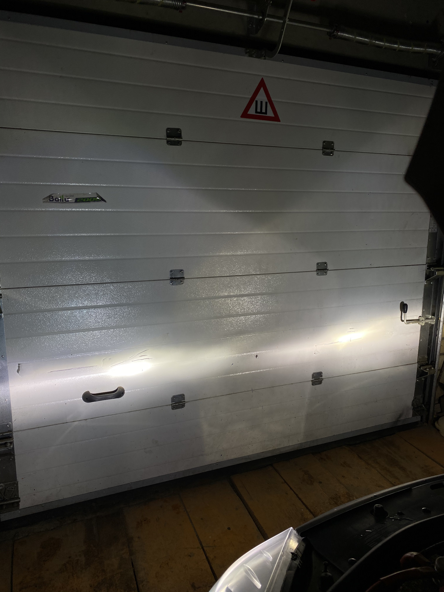 Led в головной свет Рено Сандеро — Renault Sandero 1G, 1,6 л, 2010 года ...