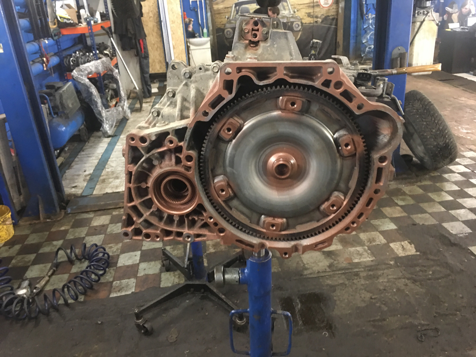 Ремонт полного привода, профилактика муфты Хендай Гранд Санта Фе 3 ...