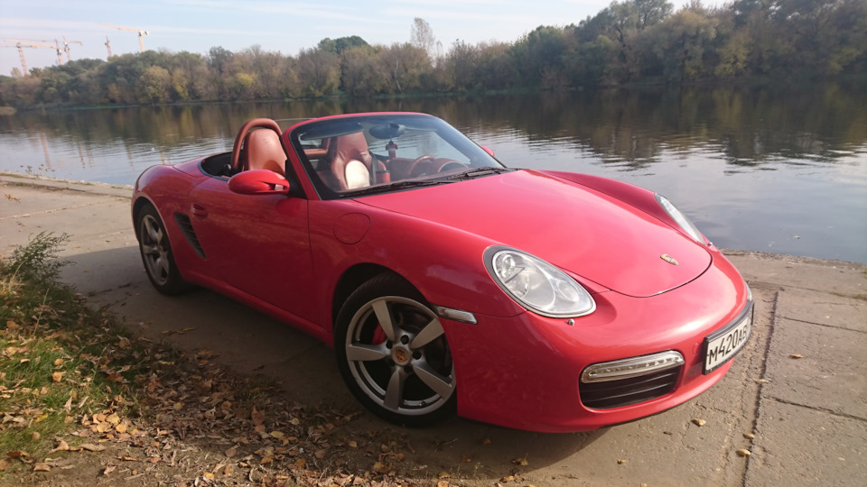 Красотка на выборах! Дополнено. — Porsche Boxster (987), 2,7 л, 2007 ...
