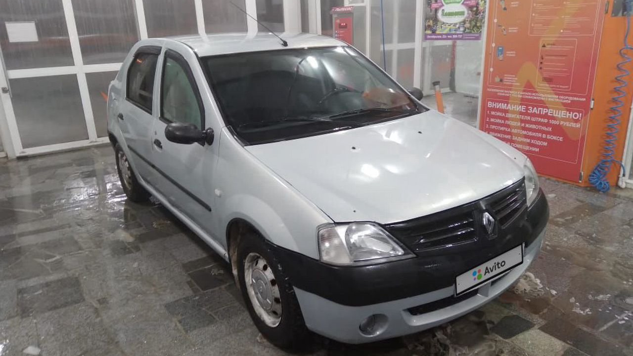 Renault Logan (1G) 1.4 бензиновый 2006 | Серая мышь на DRIVE2