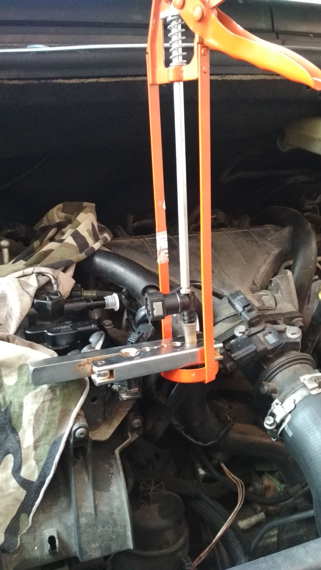 Замена быстросъема — Citroen Grand C4 Picasso (1G), 2 л, 2009 года ...