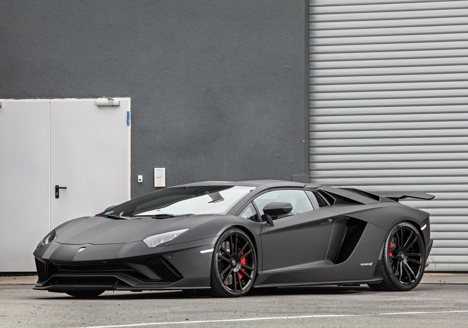 Lamborghini Aventador Black Matte Performance