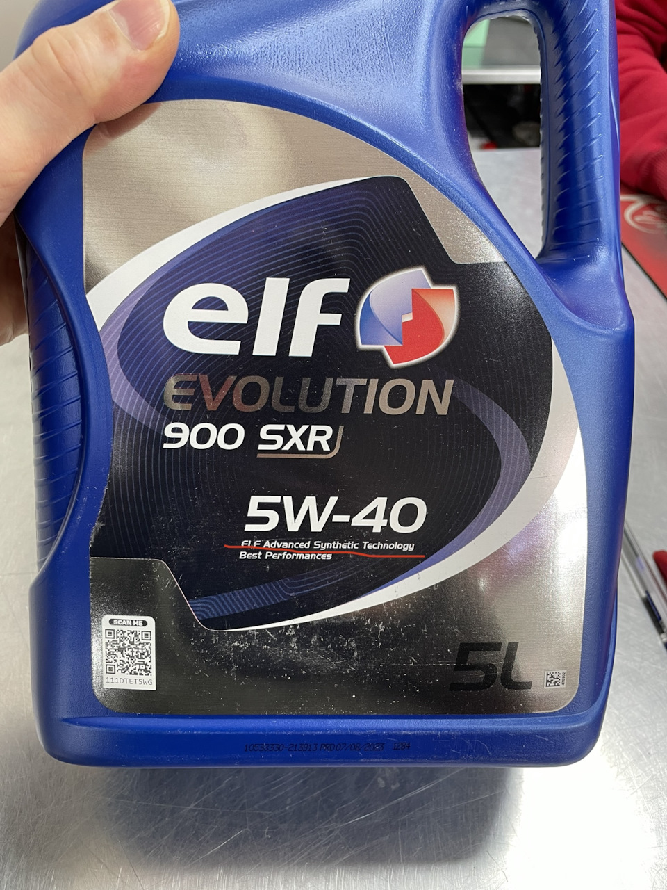 Подделка или оригинал масла Elf 900 SXR 5W40 5 литров — DRIVE2