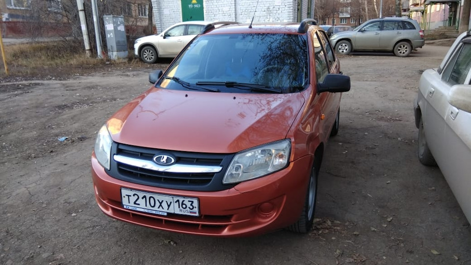 Lada Гранта 1.6 бензиновый 2014 | АТ на DRIVE2