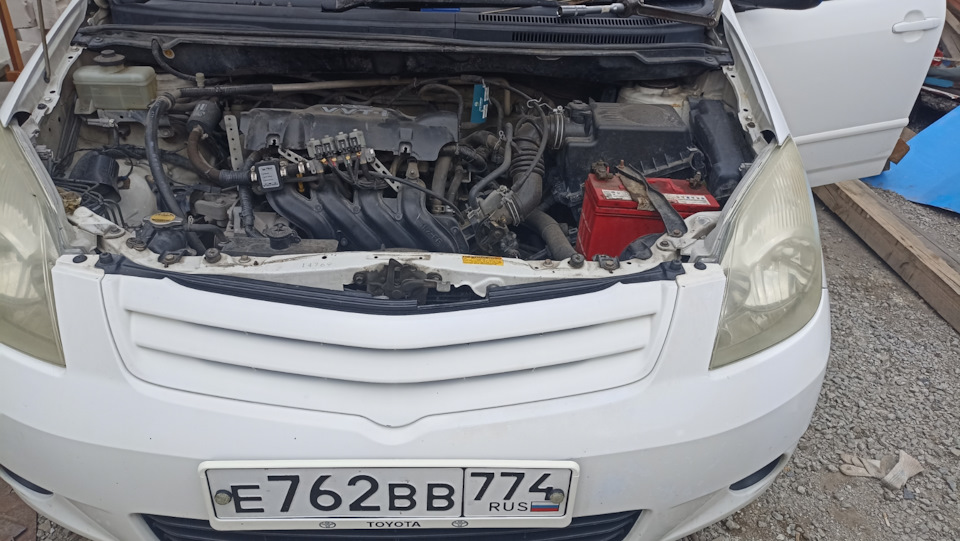 Раскоксовка shuma+bg109 — Toyota Corolla Spacio (E121), 1,5 л, 2002 ...