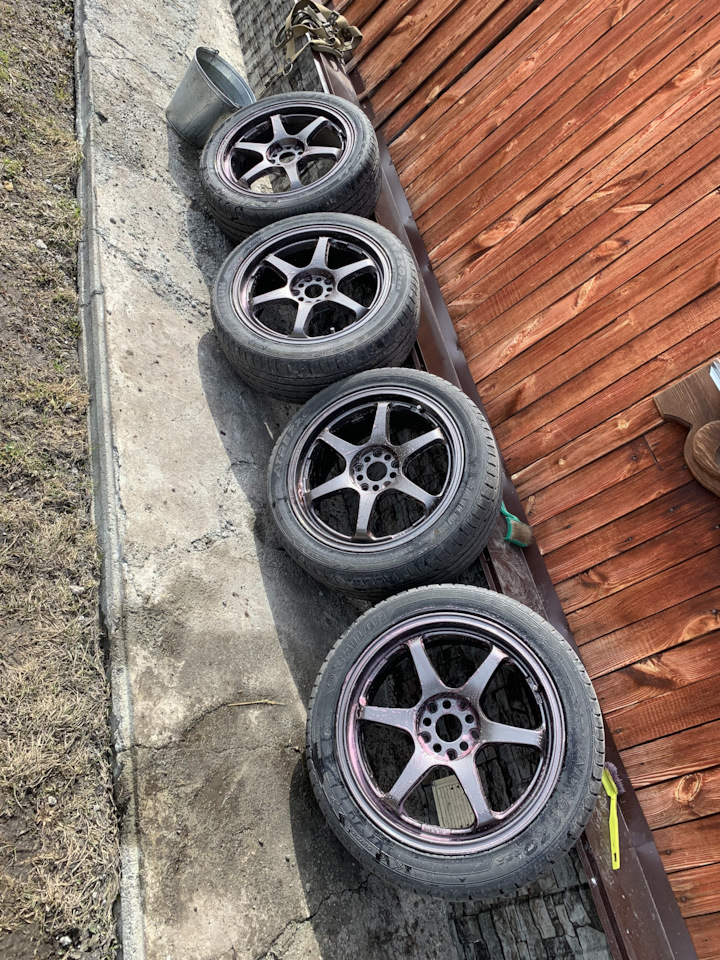 Литые диски 18 5x114,3. Б/у | 35 000 ₽ в городе Новосибирск | DRIVE2