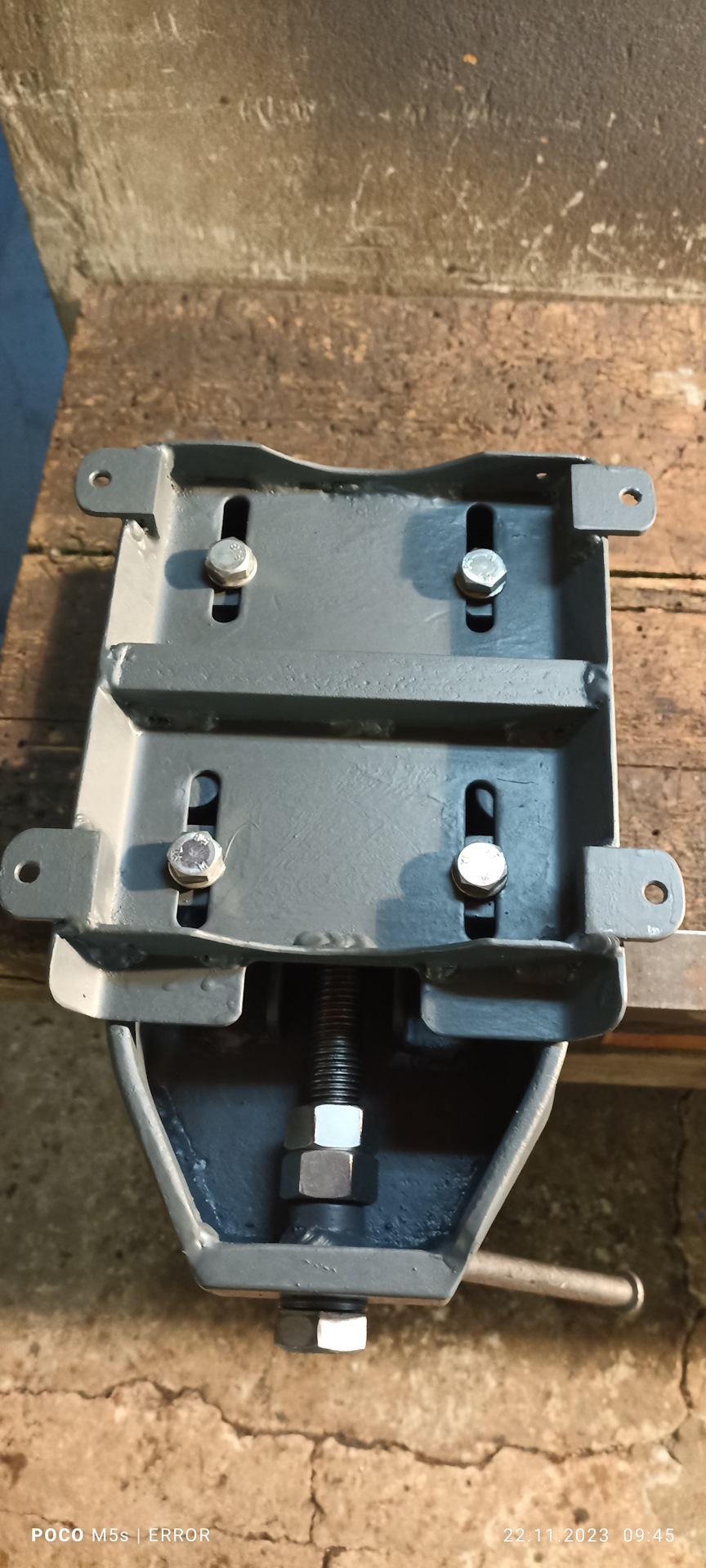 Эскиз и компоненты для мини шиногиба