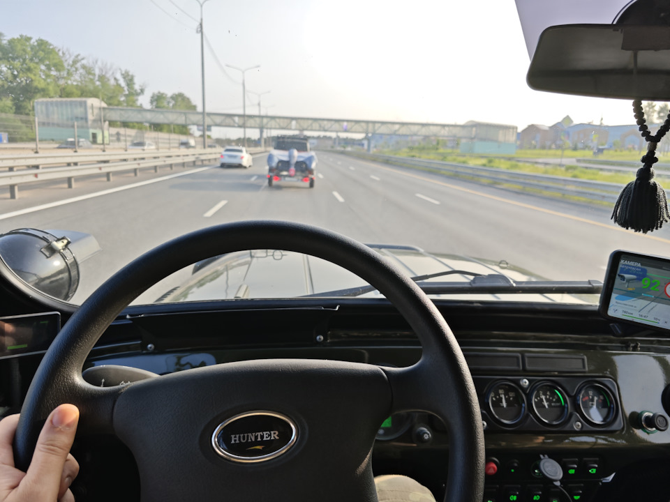 Первые километры пути — УАЗ 31519