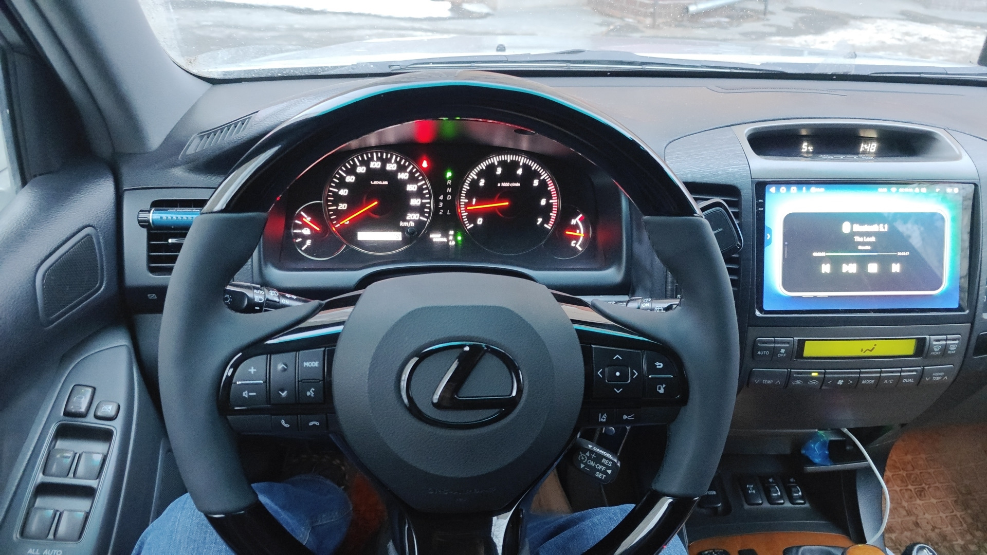 Новый руль от 570 — Lexus GX (UZJ120)