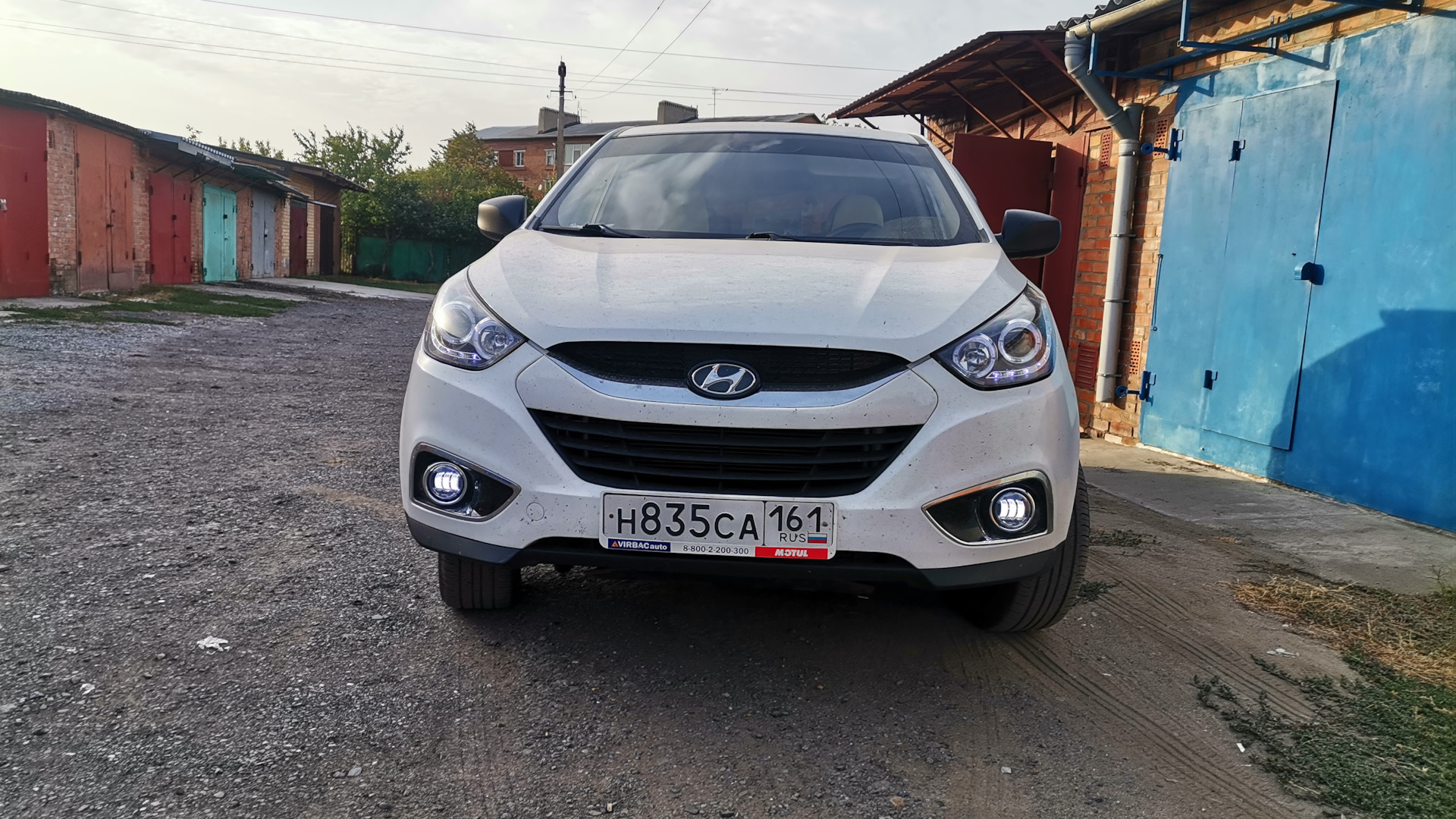 Hyundai ix35 2.0 бензиновый 2014 | Белый на DRIVE2