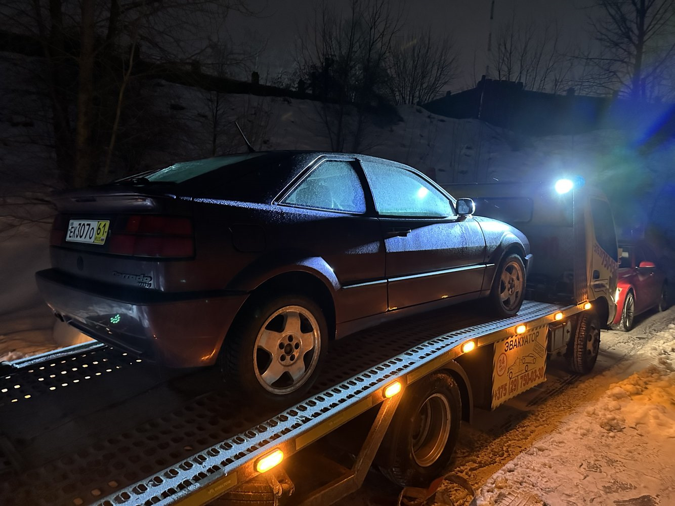 Постановка на учет — Volkswagen Corrado, 3,6 л, 1995 года | другое | DRIVE2