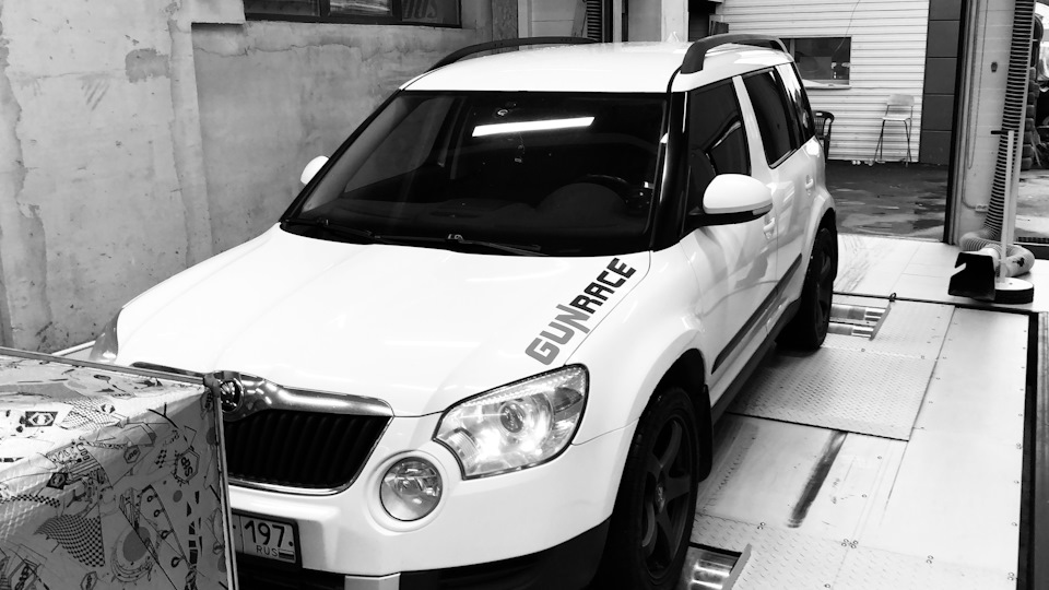 Skoda Yeti GunRace 💪 393 hp 582 Nm