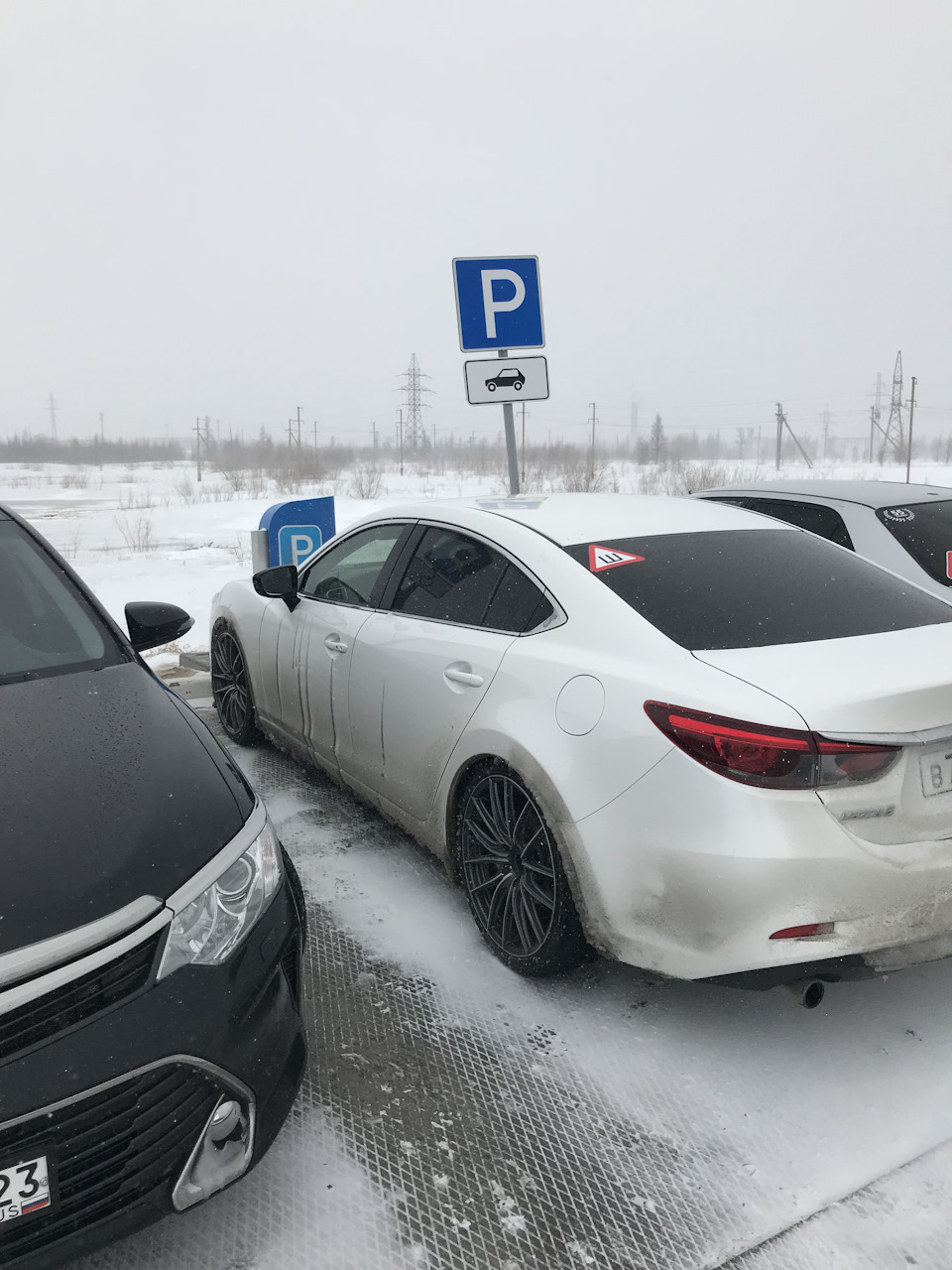 Надым-Омск или из зимы в лето на лете по снегу! — Mazda 6 (3G) GJ, 2,5 ...