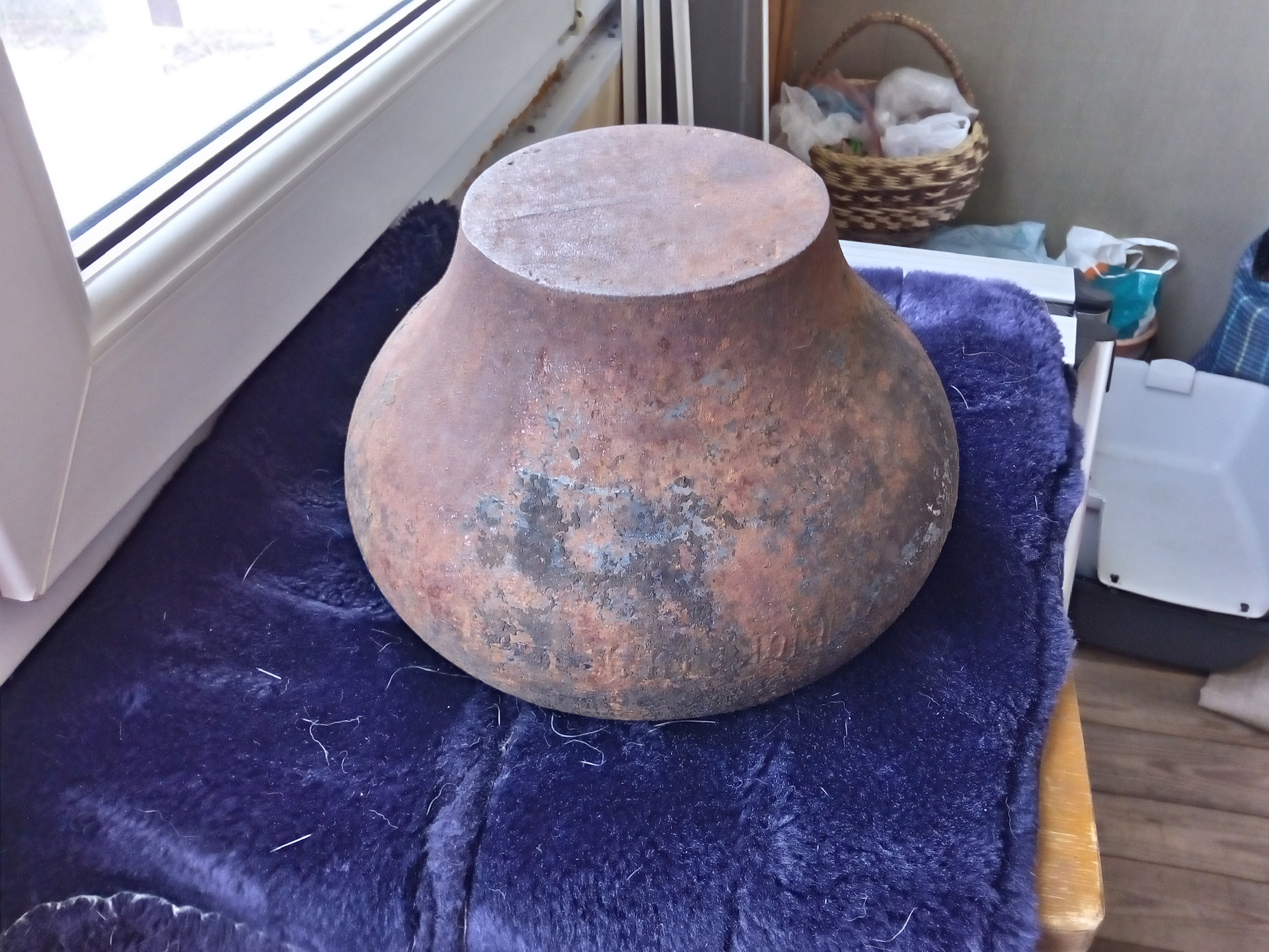 ЧУГУНКИ НА ПРИРОДЕ... Декупаж. Работы пользователей