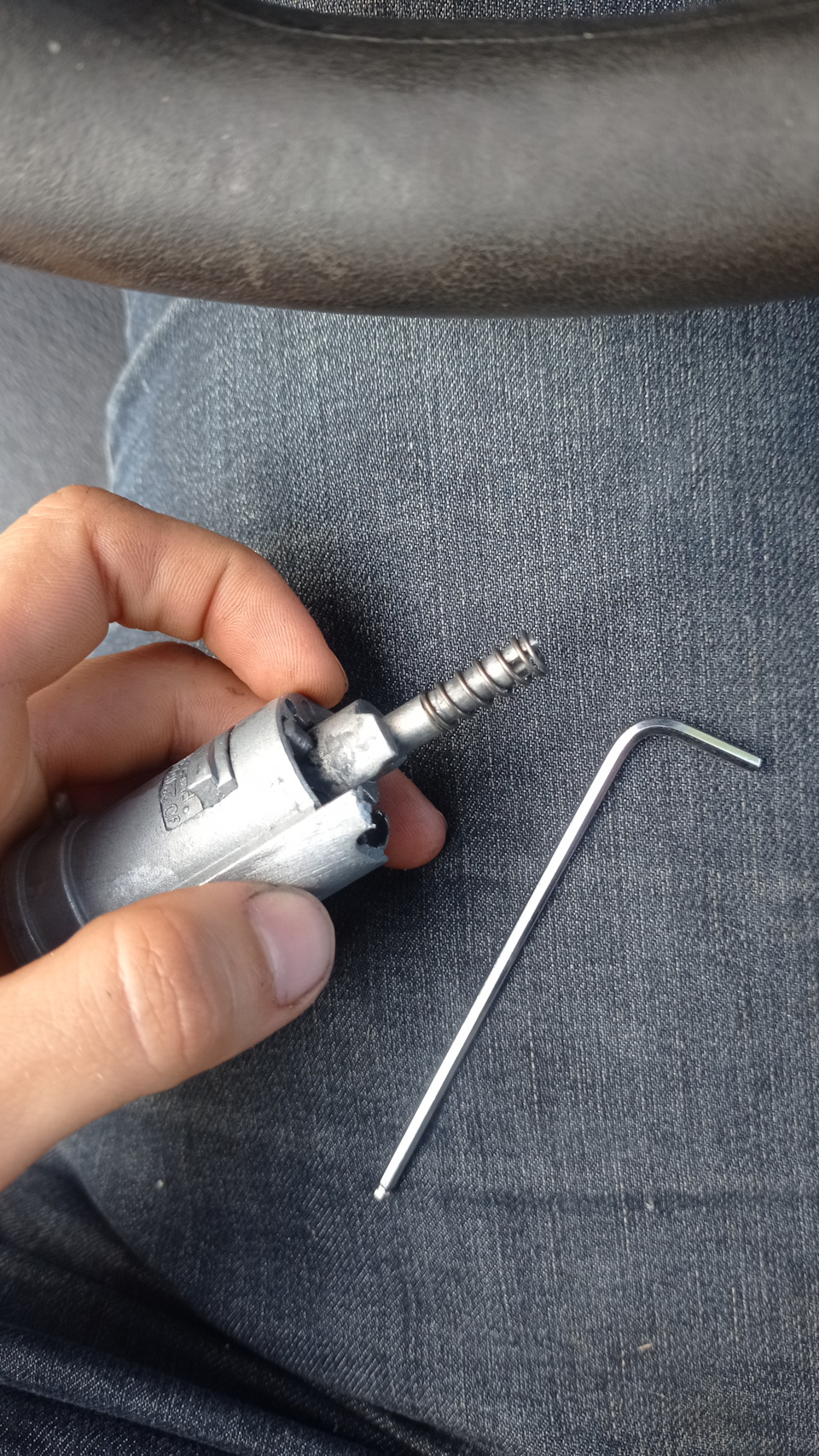 Сломалась личинка замка зажигания — Daewoo Nexia, 1,5 л, 2001 года ...