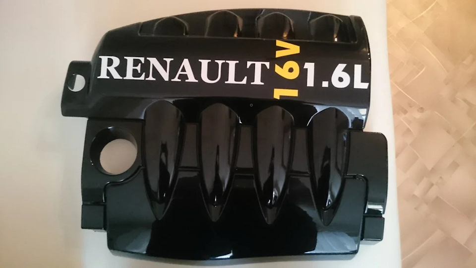 Восстановление декоративной крышки двигателя K4M — Renault Megane II, 1 ...