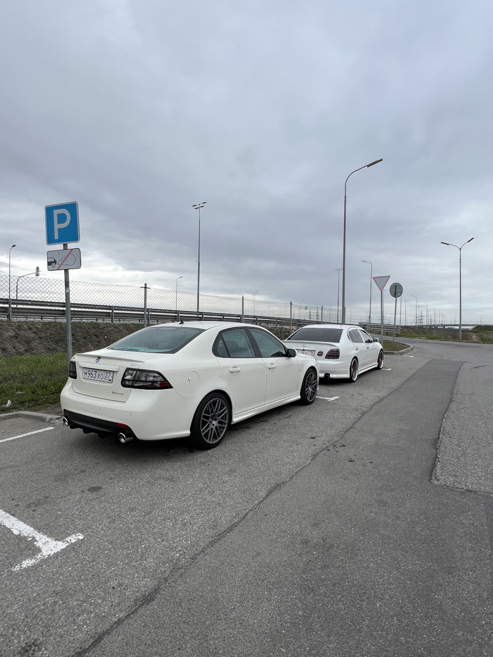 Платка . Вроде когда в СПБ ездил. Это апрель или май — Saab 9-3 (2G)