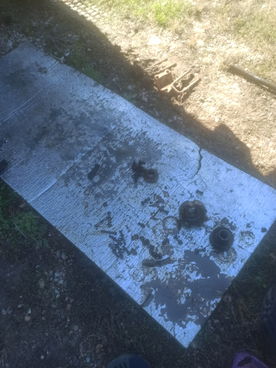 Редуктор сказал пока) — УАЗ 31514, 2,4 л., 1991 года | поломка | DRIVE2