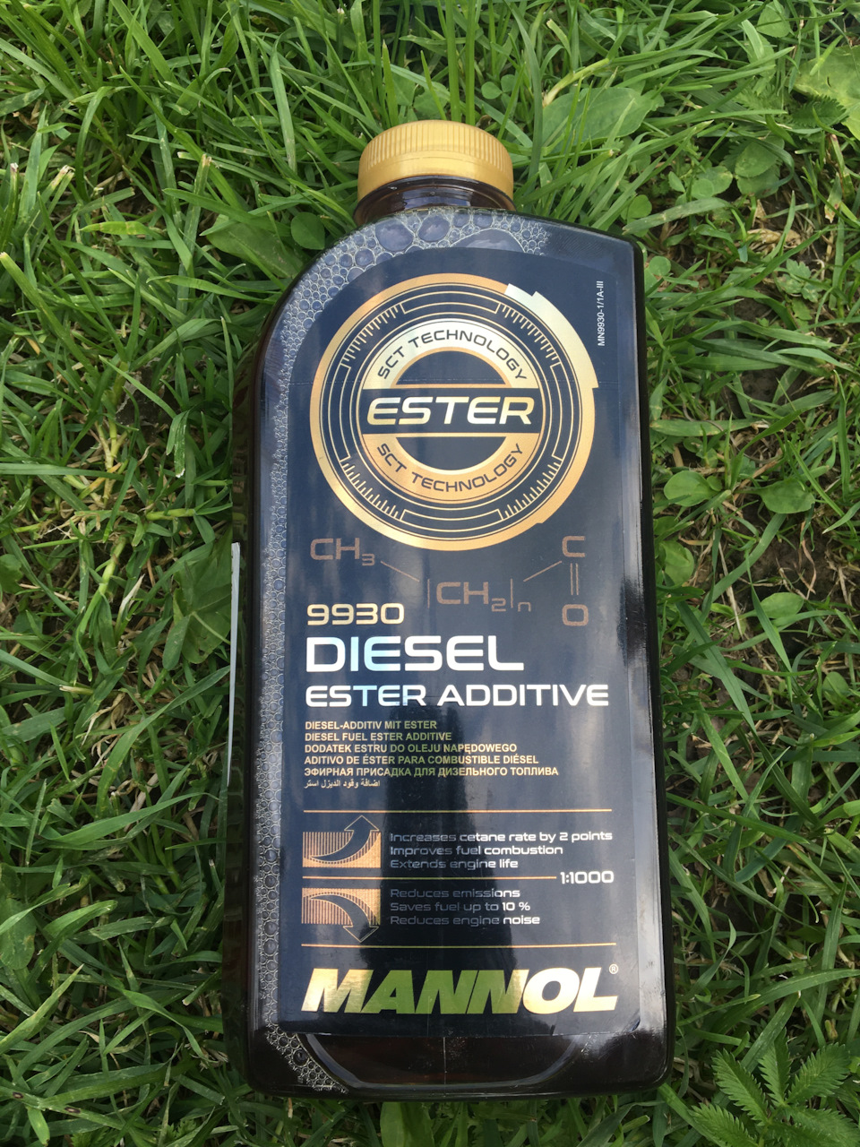 Mannol Diesel Ester Additive — BMW X5 (E70), 3 л, 2009 года