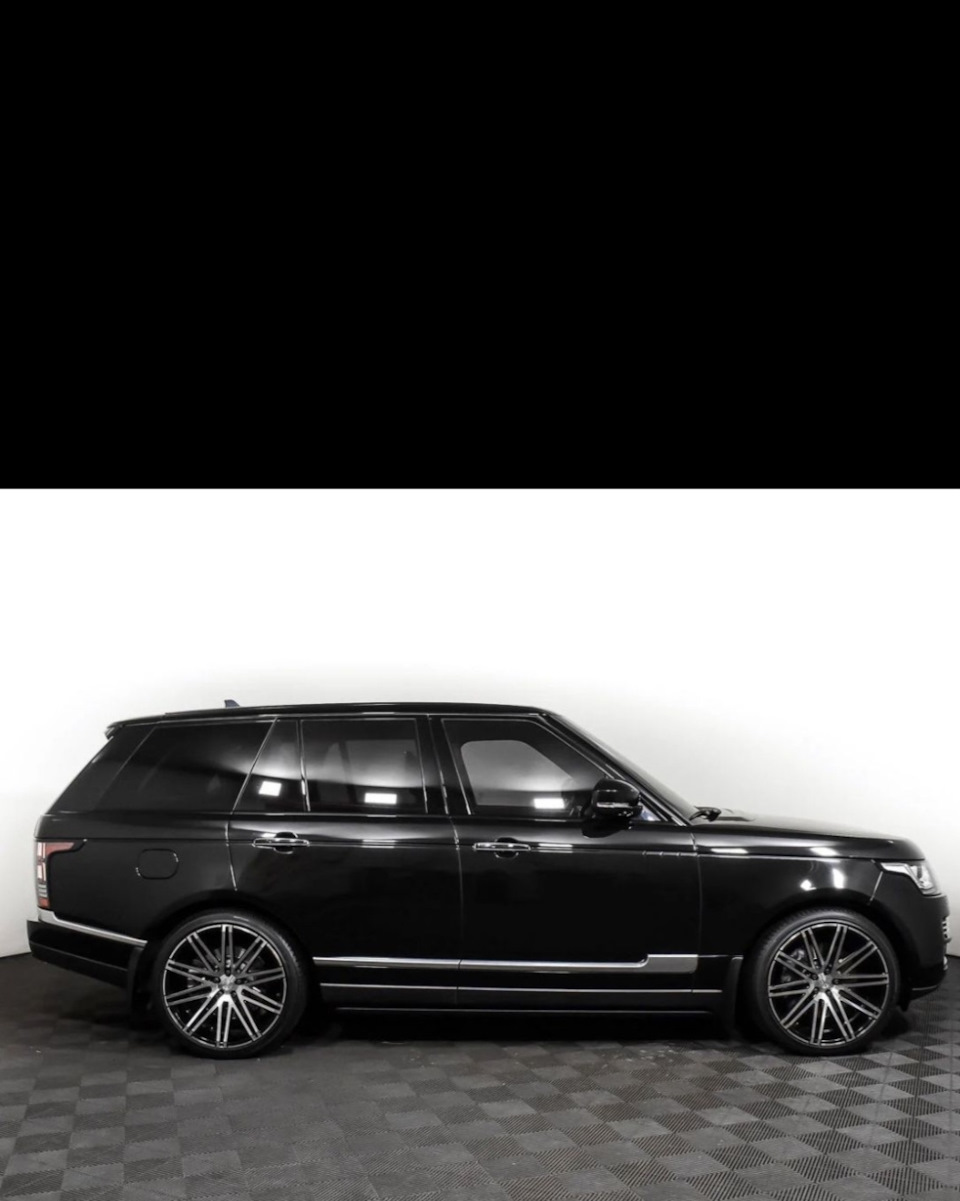 Колеса на лето R22 285х35 и решетка радиатора — Land Rover Range Rover ...